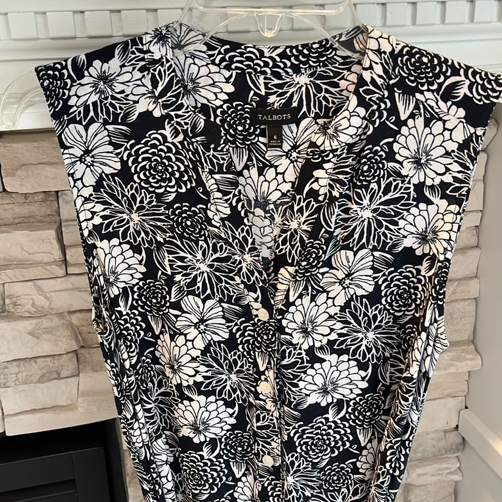 Talbots Floral Maxi Dress- Size 6